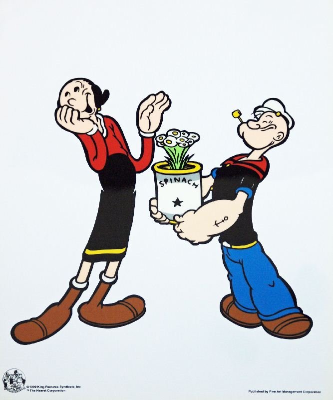 Popeye Spinach by King Features Syndicate Animation