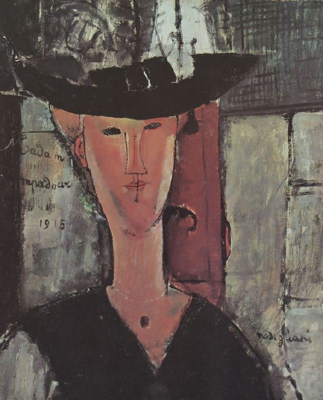 Madame Pompadour By Amedeo Modigliani Lithographic