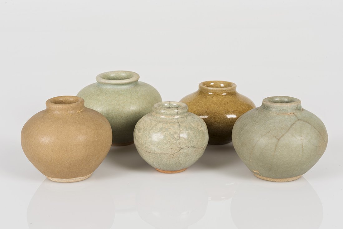 Song Chinese Celadon Jarlets (1 of 9)