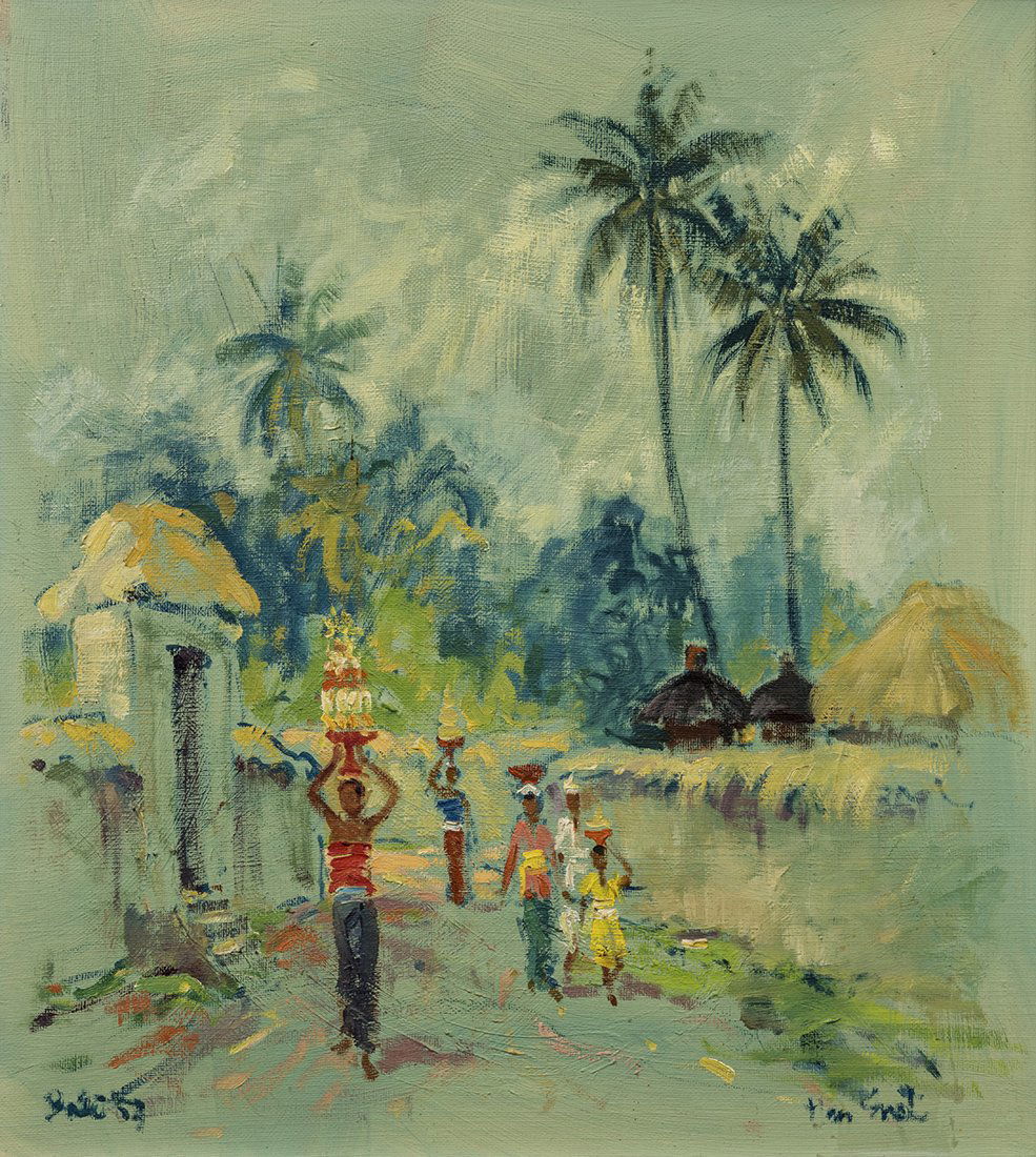 Han Snel (1925-1998) Village 1957 (1 of 8)