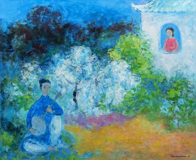 Vu Cao Dam (1908-2000) Rendezvous, 1982 (1 of 9)