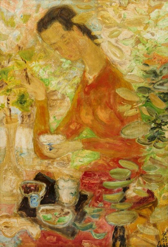 Le Pho (1907-2001) Le Repas, circa 1950 (1 of 10)