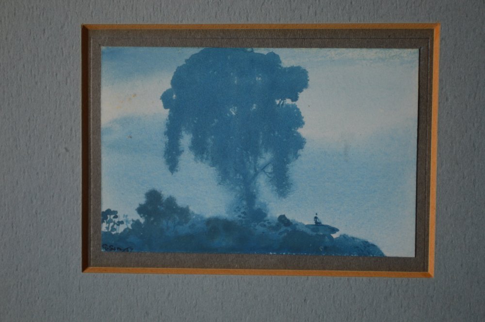 Bireshwar Sen (India 1897 - 1974) Indian Landscape W/C (1 of 6)