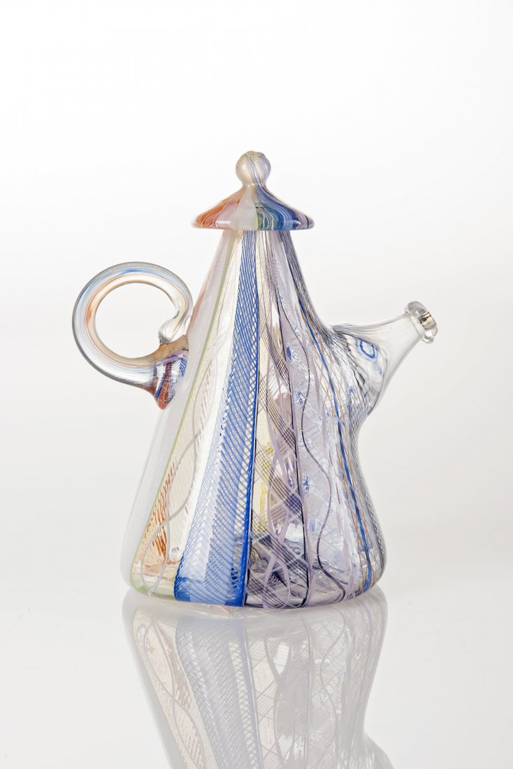 Richard Marquis (b.1945) Zanfirico Teapot (1 of 8)