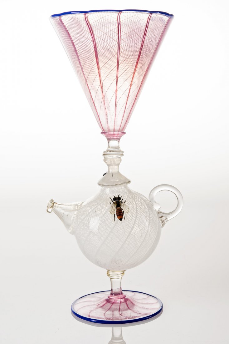 Richard Marquis (b.1945) Teapot Goblet with Glass Wasp (1 of 10)