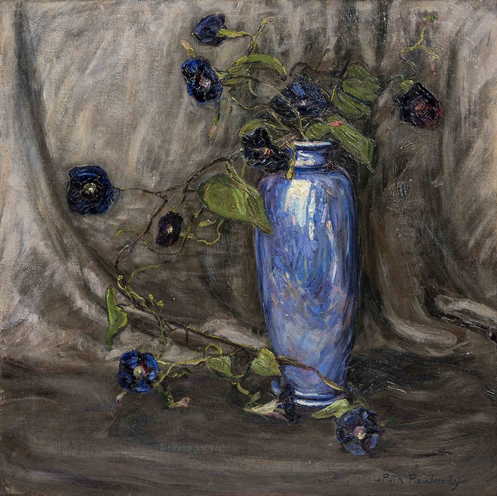 Ruth Eaton Colburn Peabbody (1893-1966) Still Life: Ruth Eaton Colburn Peabbody (1893-1966) Still Life of Flowers Oil on canvas 22" x 22", framed 26" x 26" Signed lower right