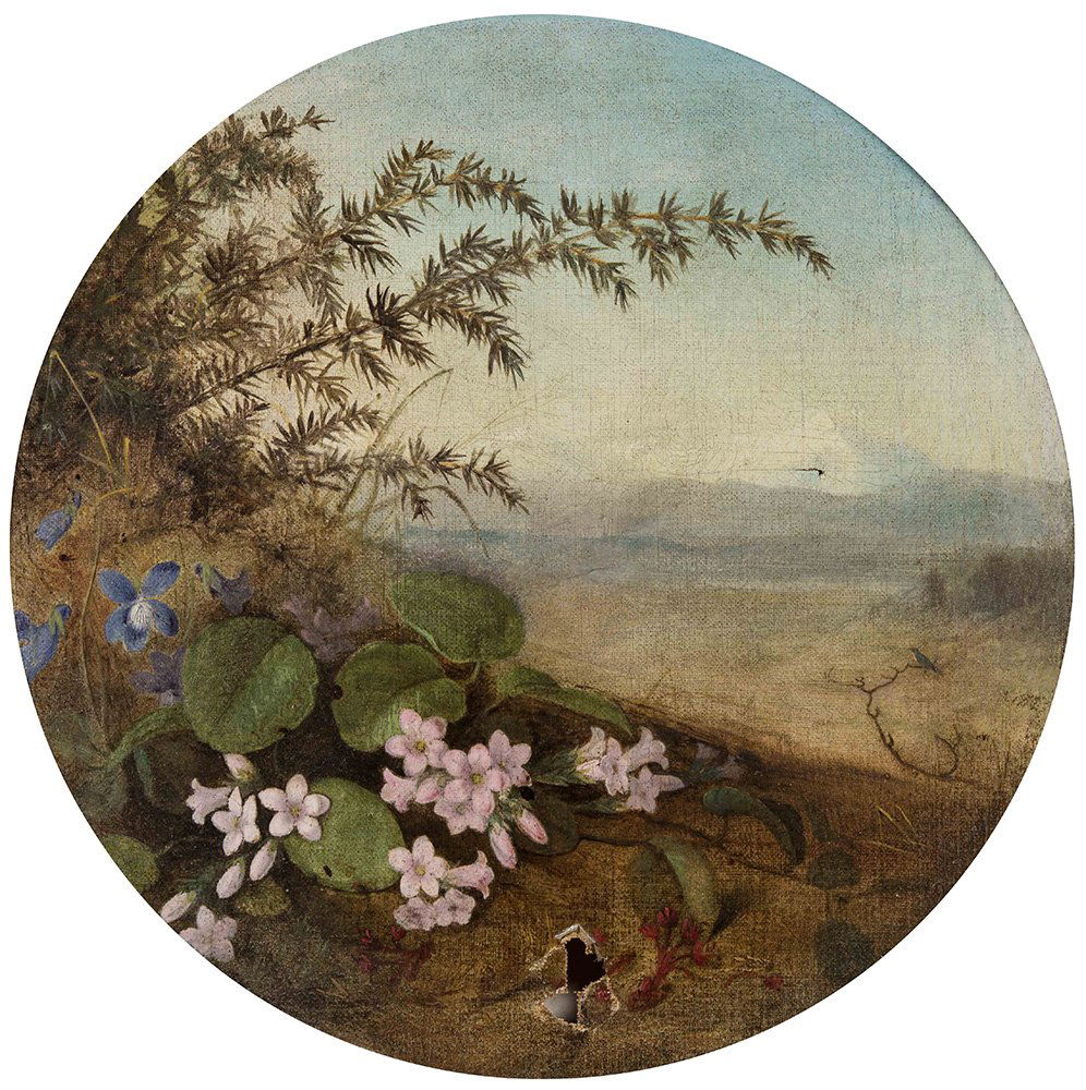 19th Century American School Still Life in Landscape (1 of 7)