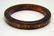 Vintage root beer lucite bangle bracelet