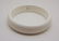 lucite white tone bangle bracelet - 3