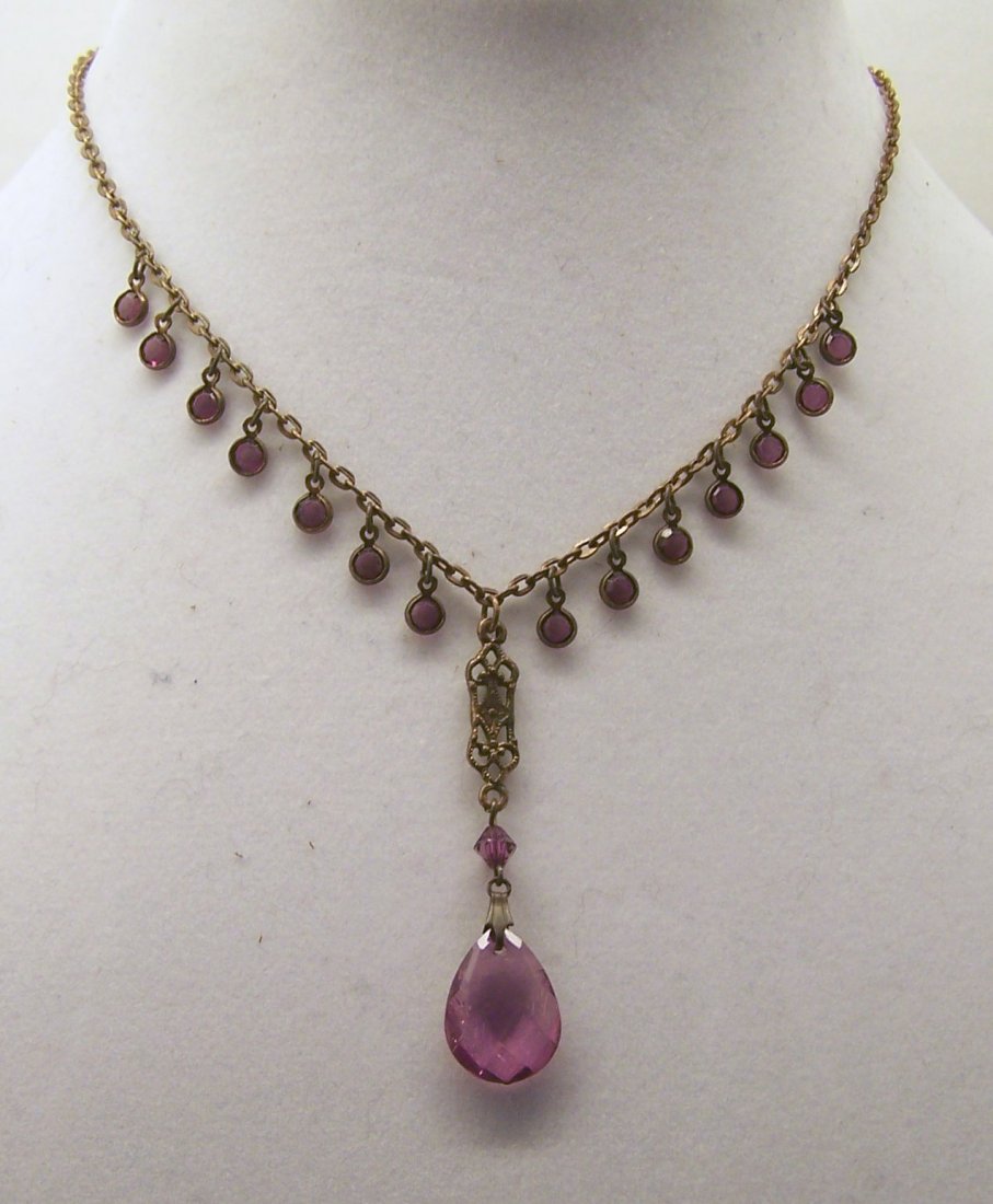 ROBERT ROSE cooper necklace: measures 16 3/4" long, weights 7.8 grams, in good condition