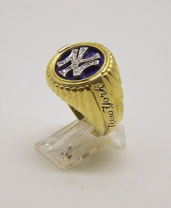 New York Yankees Men's Diamond Ring
