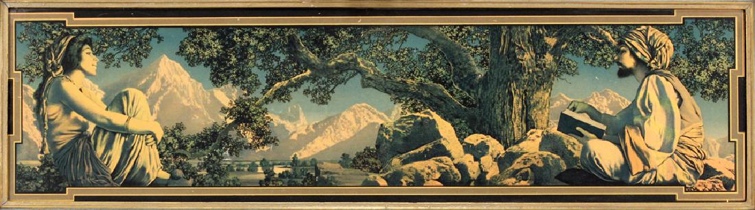 Early 20th C. Gilt Framed Maxfield Parrish Print, 1917 (1 of 6)