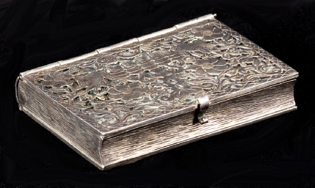 19th C. Jewish Sterling Silver Travel Menora Judaica (1 of 9)