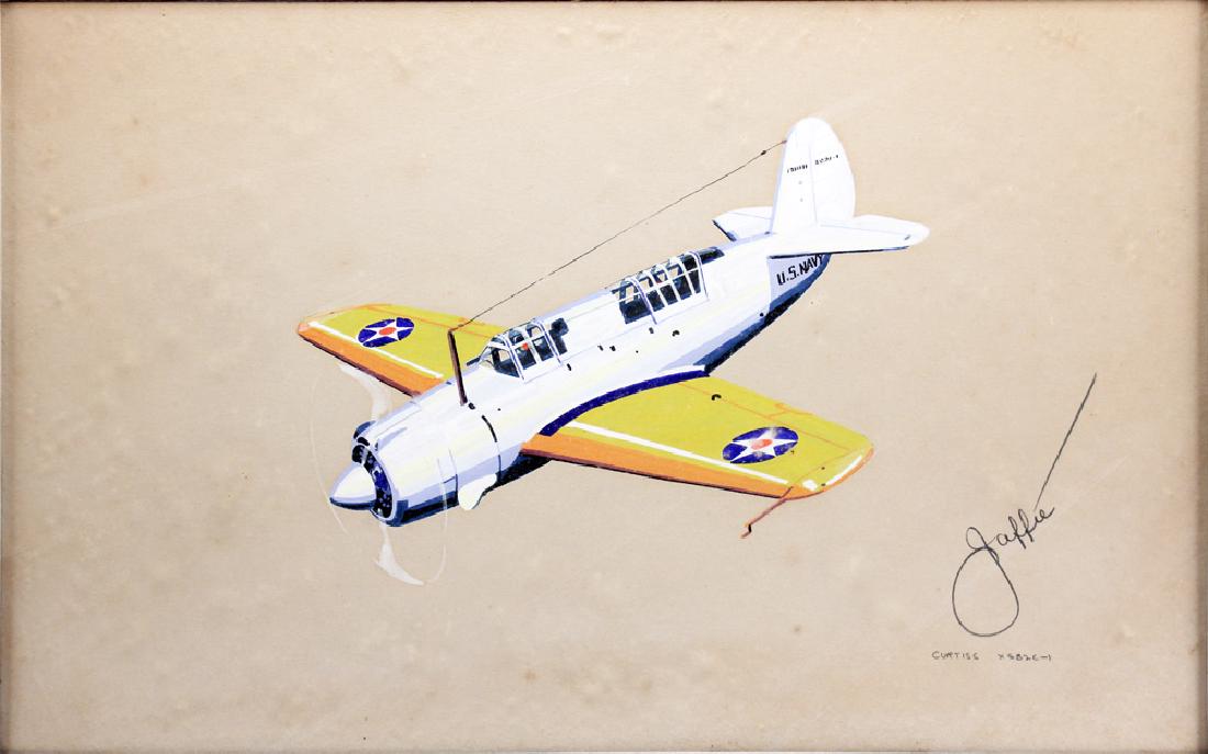 Harry Jaffee (American 1922-1985) Gouache on Paper (1 of 4)