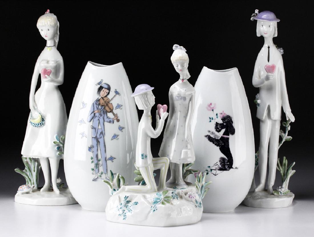 Group of Five Rosenthal Porcelain Items (1 of 13)