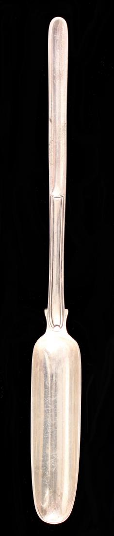 English Georgian Sterling Silver Marrow Spoon (1 of 4)