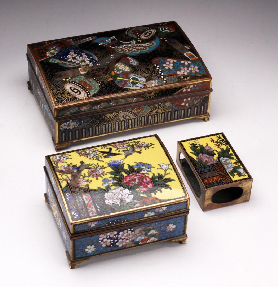 Three Pieces of Japanese Cloisonne (1 of 18)