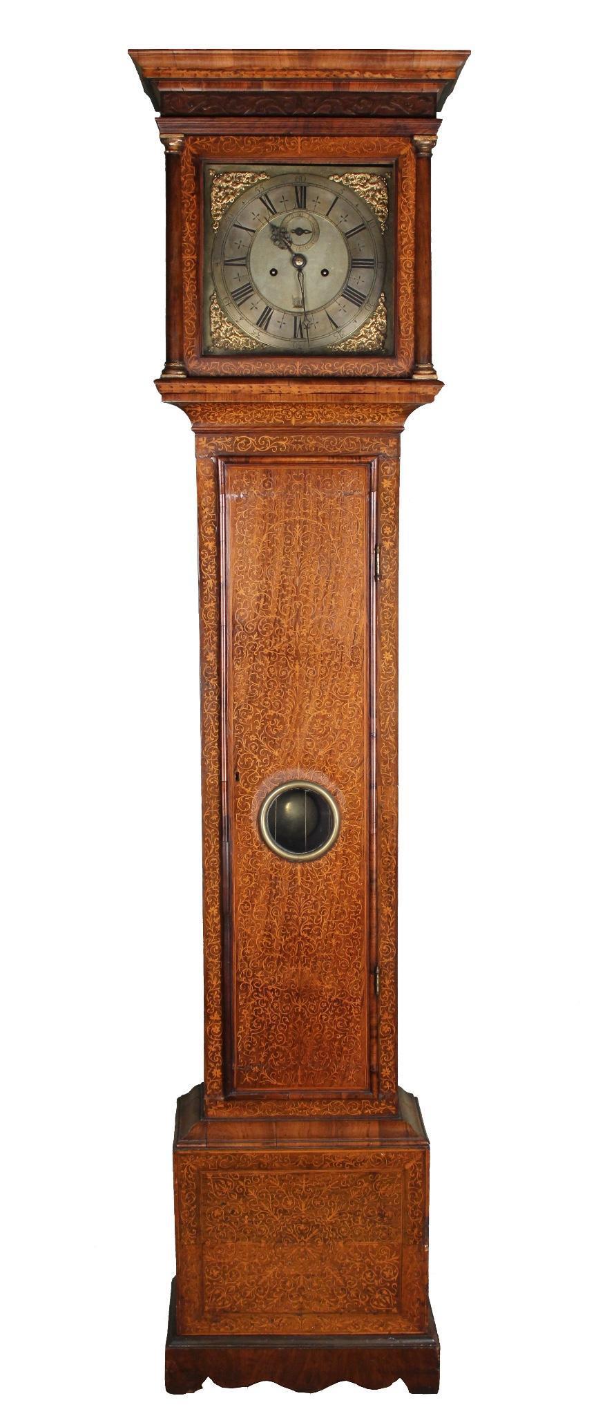 English 18th C. Daniel Robinson Tall Case Clock (1 of 10)
