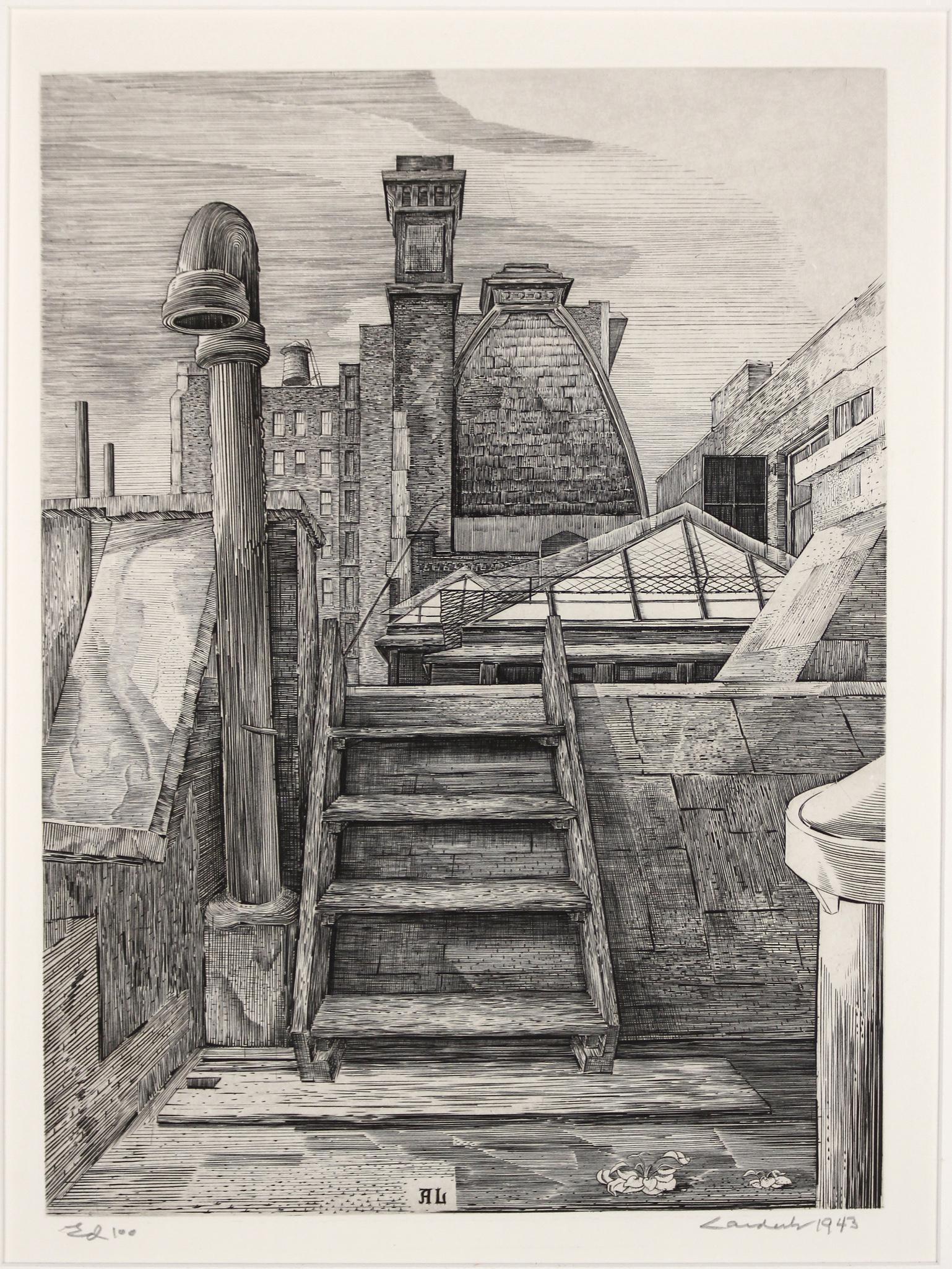 Armin Landeck N.A. (American 1905-1984) Engraving (1 of 6)