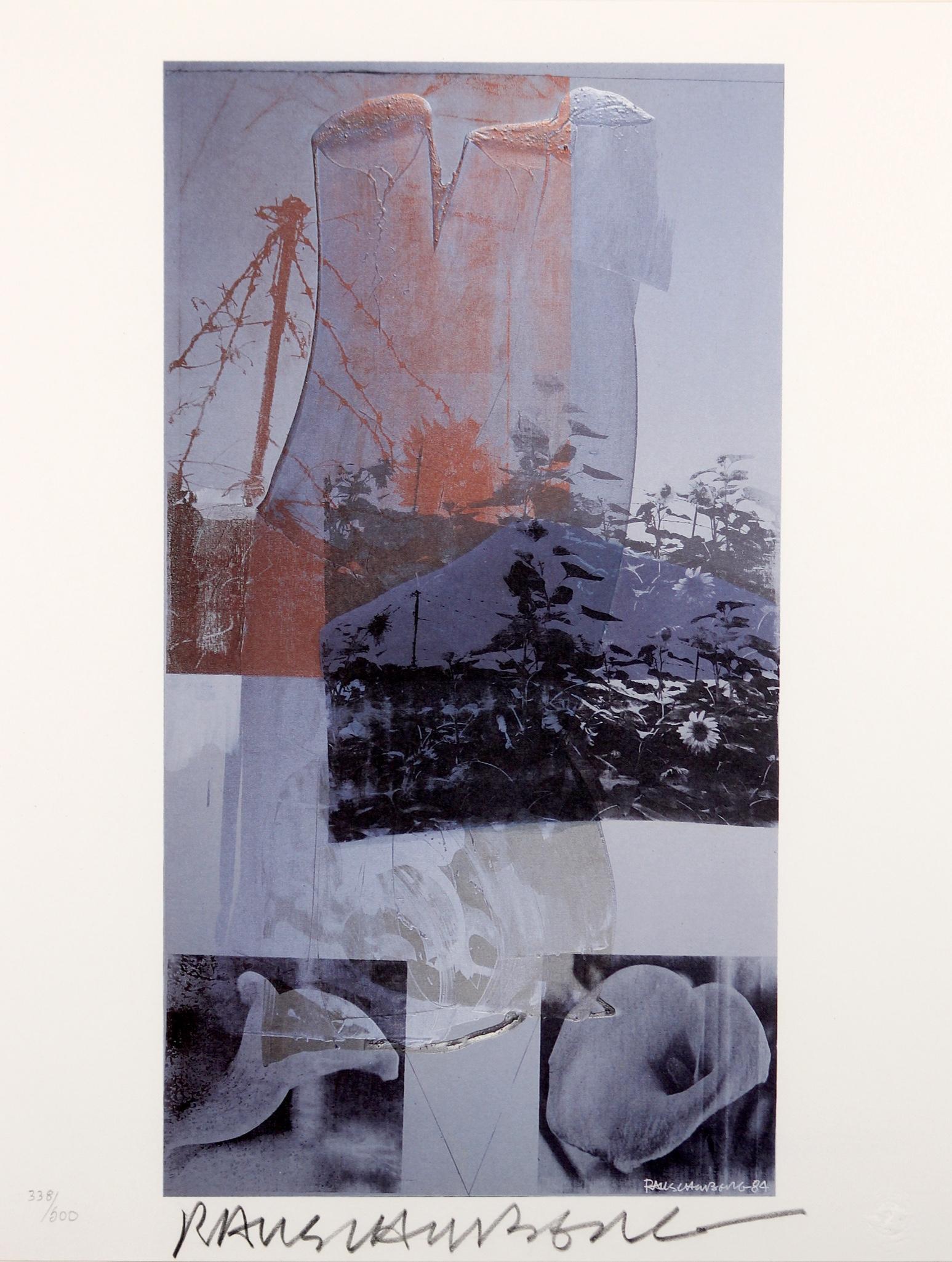 Robert Rauschenberg (American 1925-2008) Print Tanya's (1 of 6)