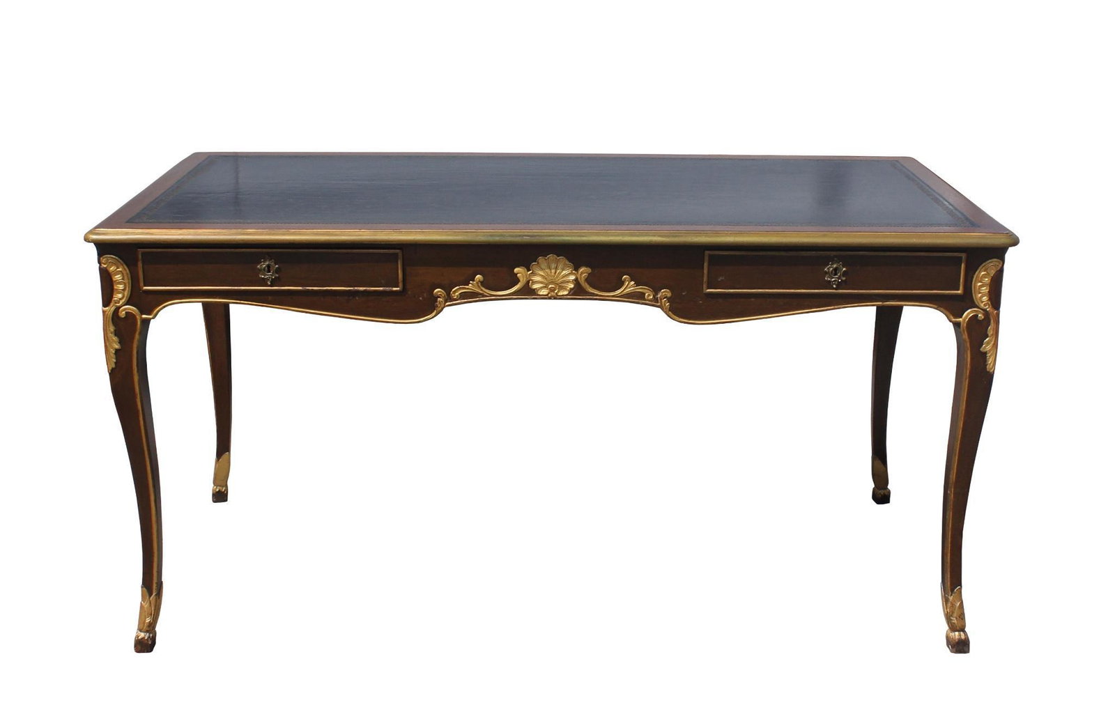 Horst Schmidt made French Louis XIV Style  Bureau Plat (1 of 7)