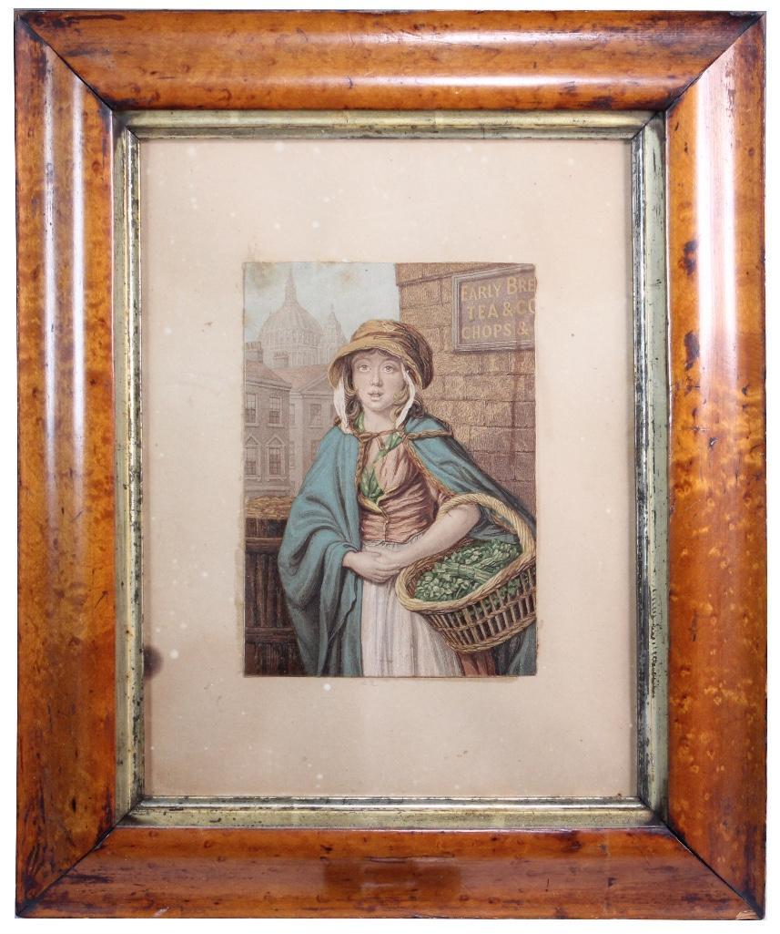 Pair of English 19th C. Birdseye Maple Framed (1 of 7)