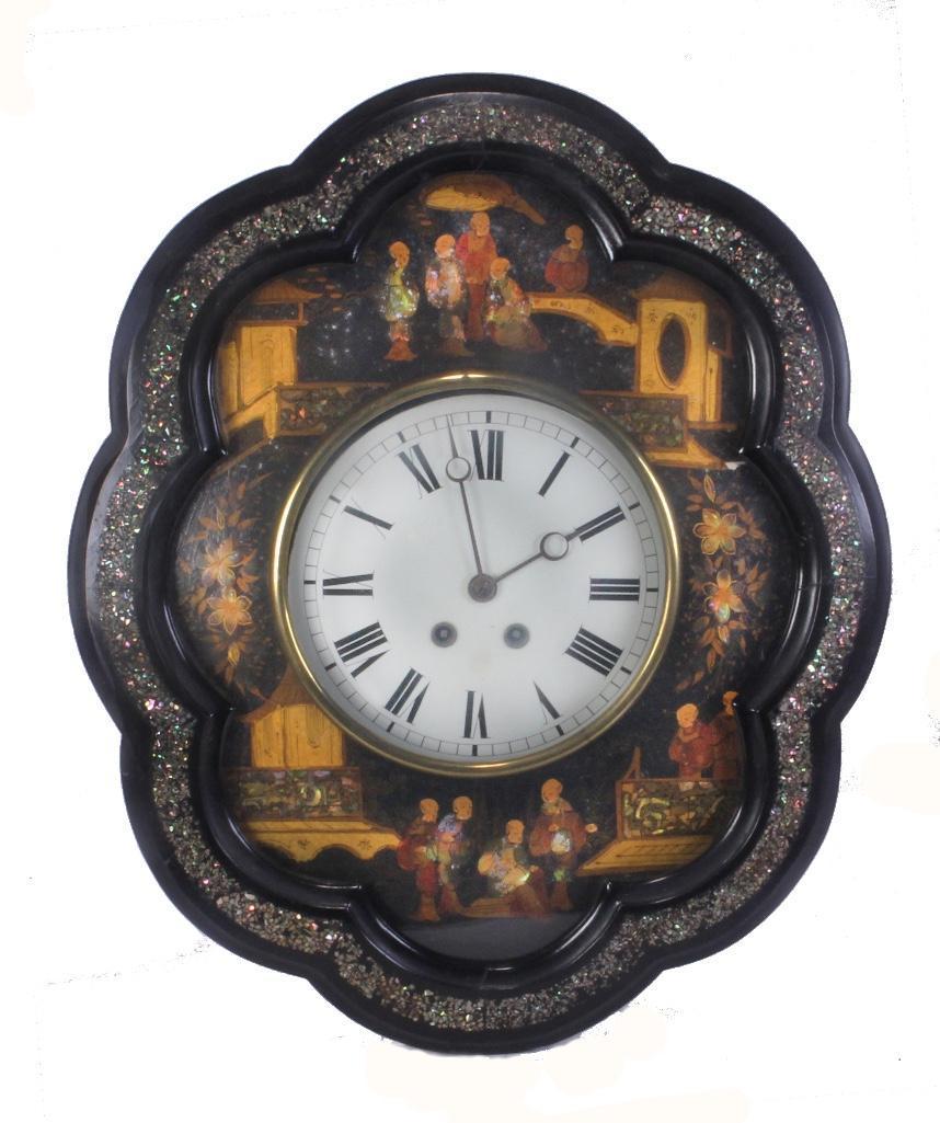 French 19th C. Napoleon III Mother of Pearl Inlaid (1 of 3)