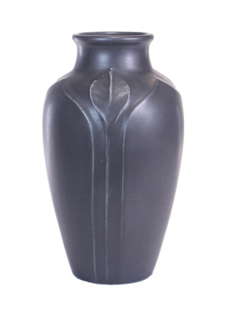 Rookwood Black Glazed Pottery Vase (1 of 6)