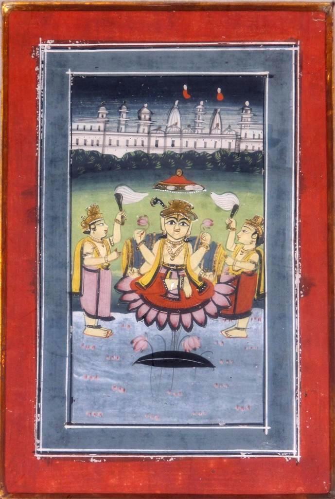 Indian Painting of Lakshmi (1 of 4)