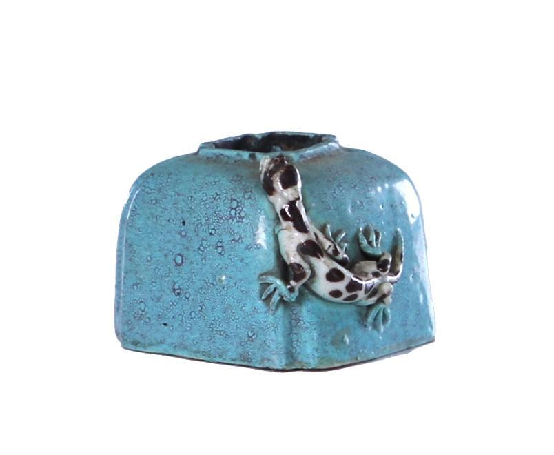 Chinese Qing Dynasty Robins Egg Glazed Porcelain Water (1 of 8)