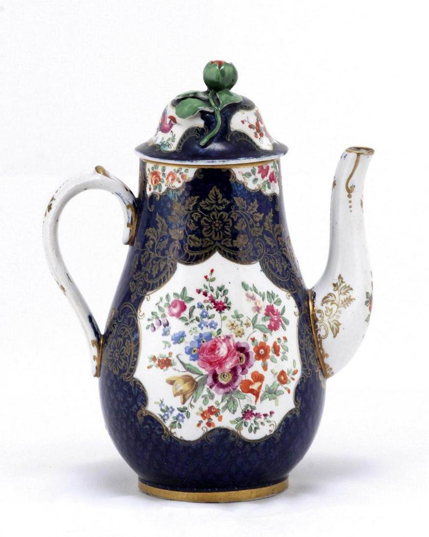 English Booths 19th C. Porcelain Tea Pot (1 of 13)