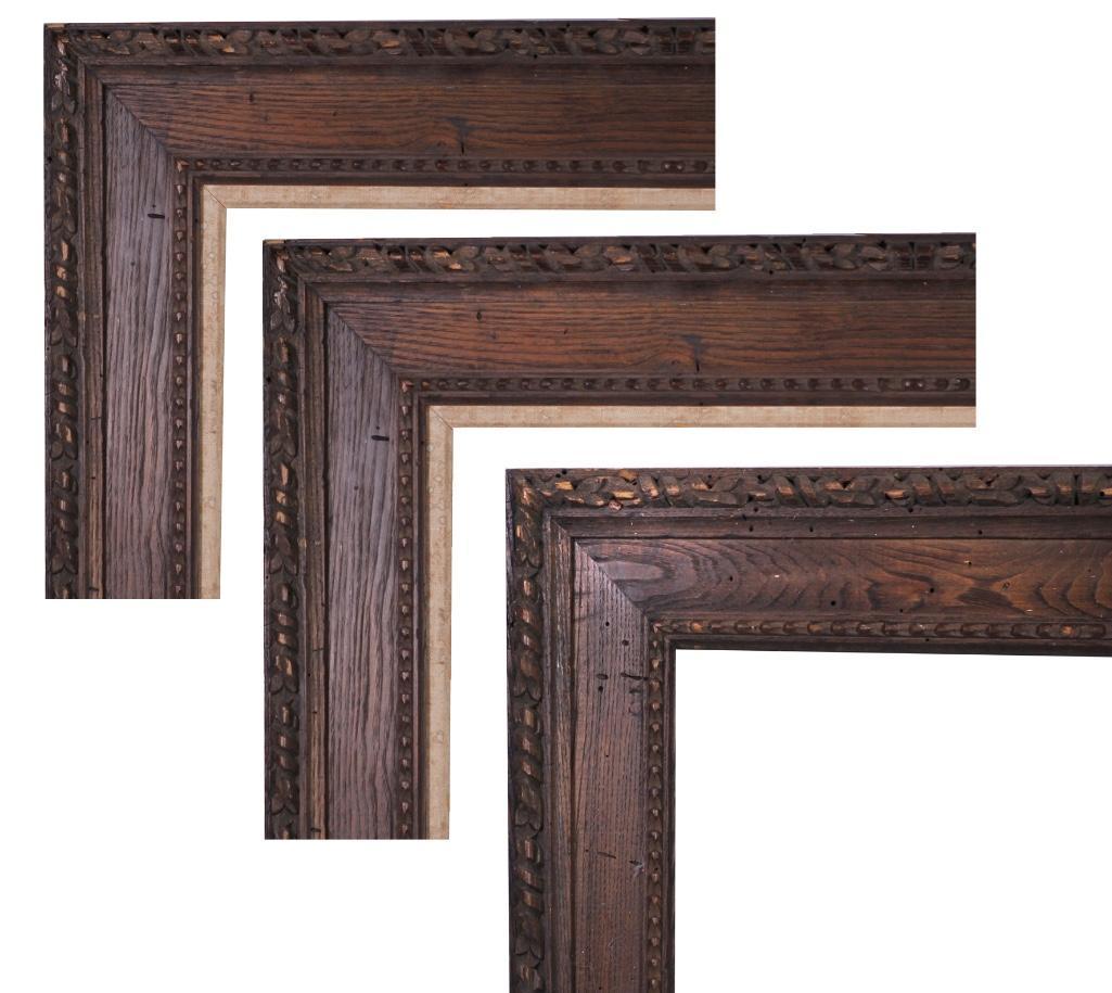 Three Carved Wood Picture Frames (1 of 5)