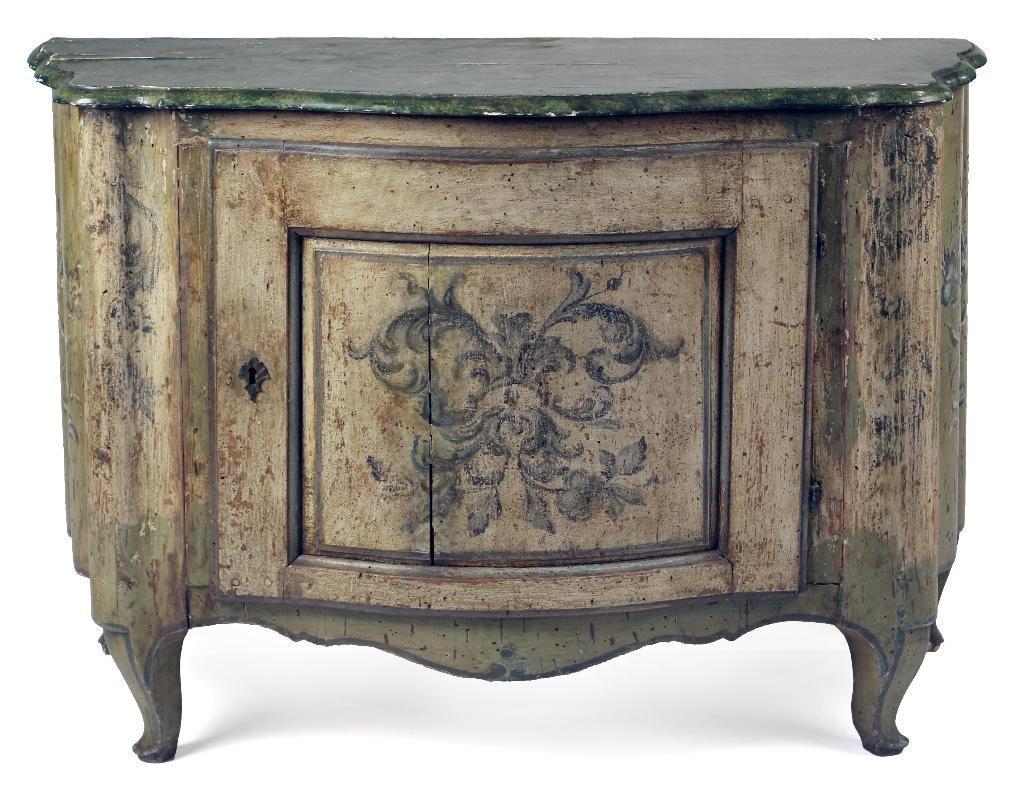 Italian 19th C. Painted Commode (1 of 15)