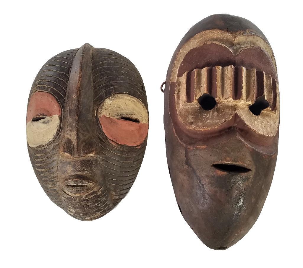 Two African 20th C. Masks (1 of 4)