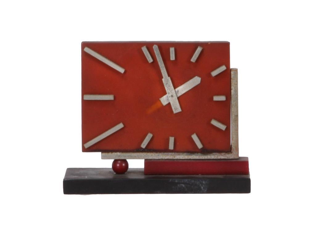 Austrian Art Deco Bakelite Table Clock (1 of 4)