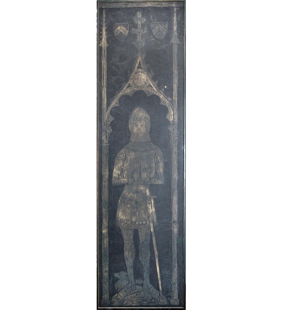 English Brass Rubbing of a Knight (1 of 4)