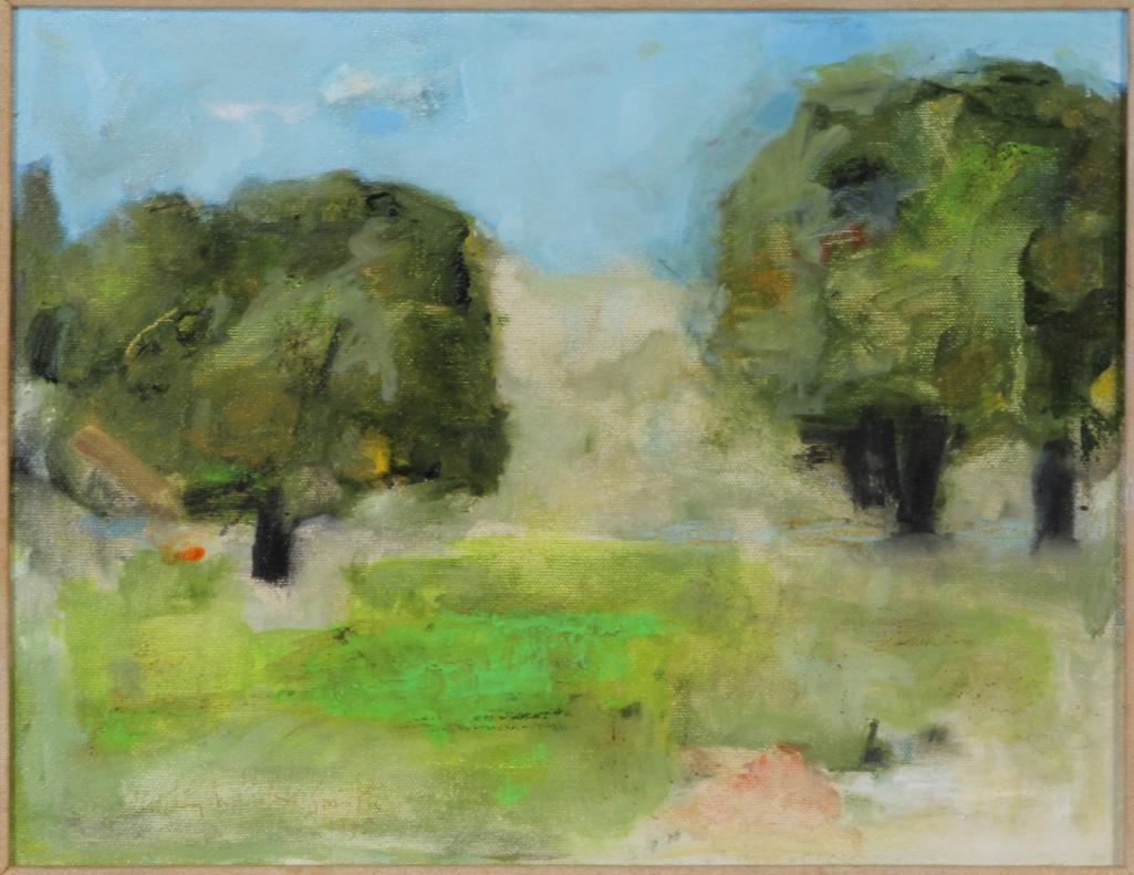 William Winston Smith (20th C.) Oil on Canvas "A Patch (1 of 5)