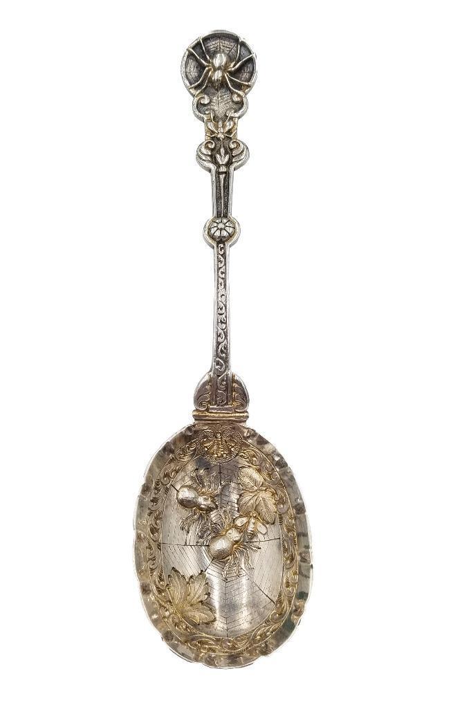 J. Harrison Sterling Serving Spoon (1 of 5)