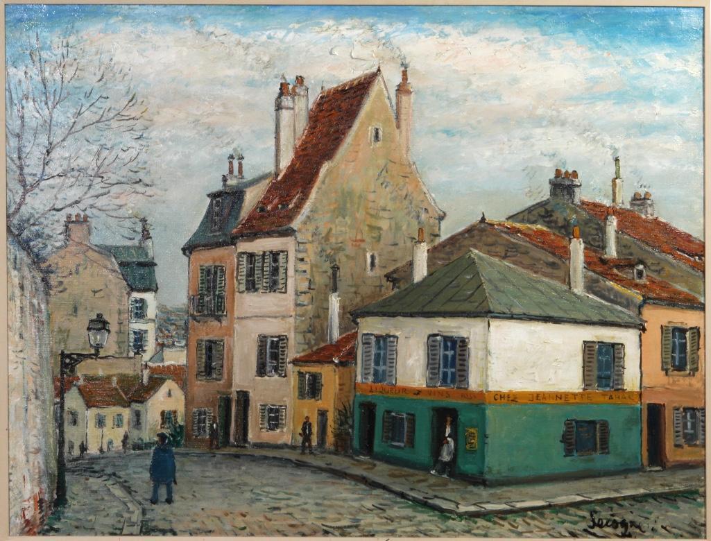 Alois Lecoque (Czechoslovakian 1891-1981) Oil on Canvas 1891 (1 of 5)