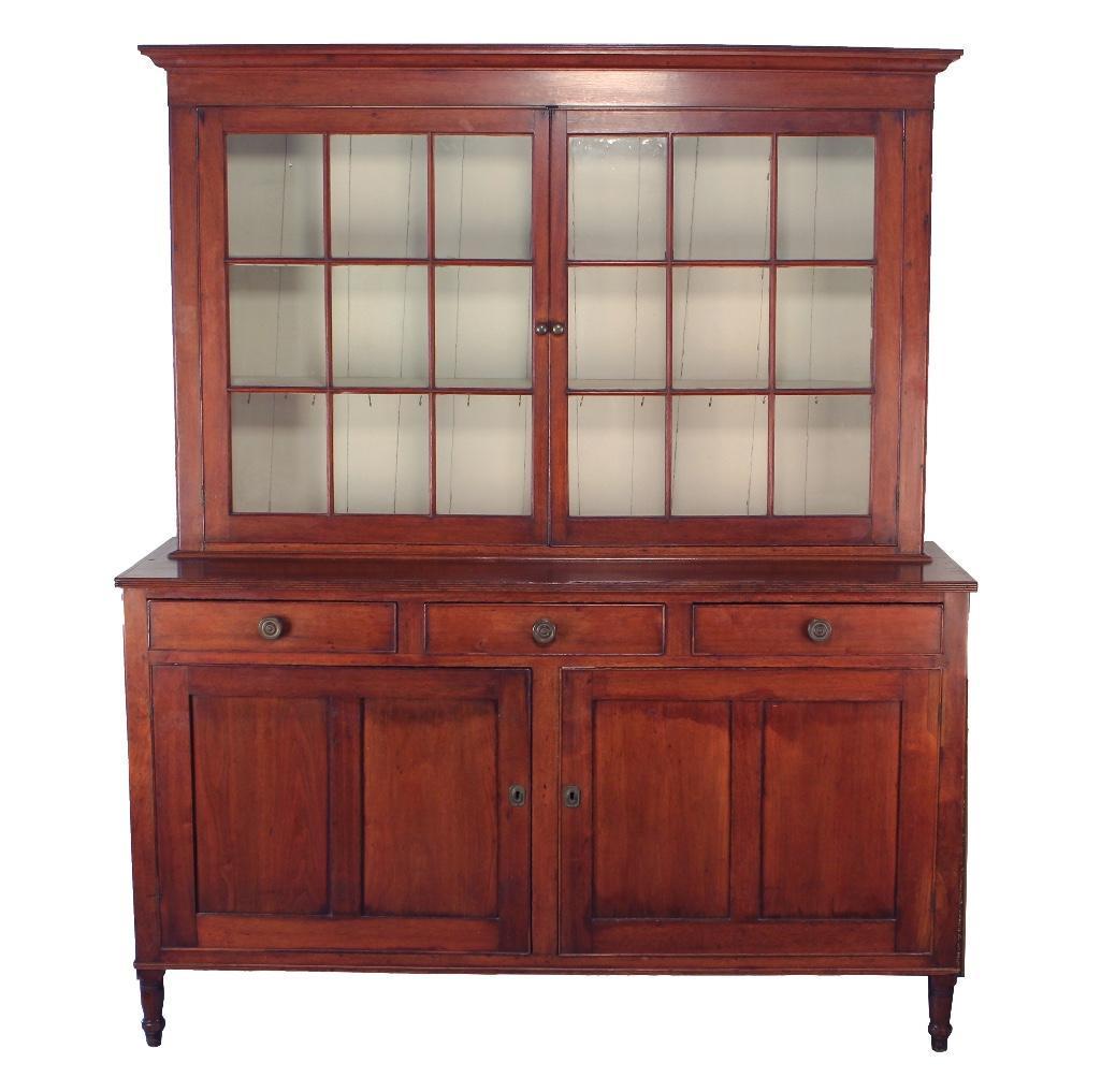 American 19th C. Cherry Cupboard (1 of 6)