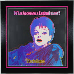 Andy Warhols - "Blackglama (Judy Garland), II.351"