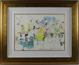 Golden Nugget by LeRoy Neiman - Original Mixed Media