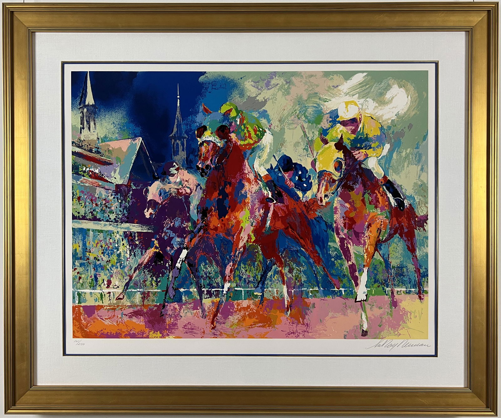 Churchill Downs by LeRoy Neiman - Limited Edition Serigraph on Paper (1 of 3)
