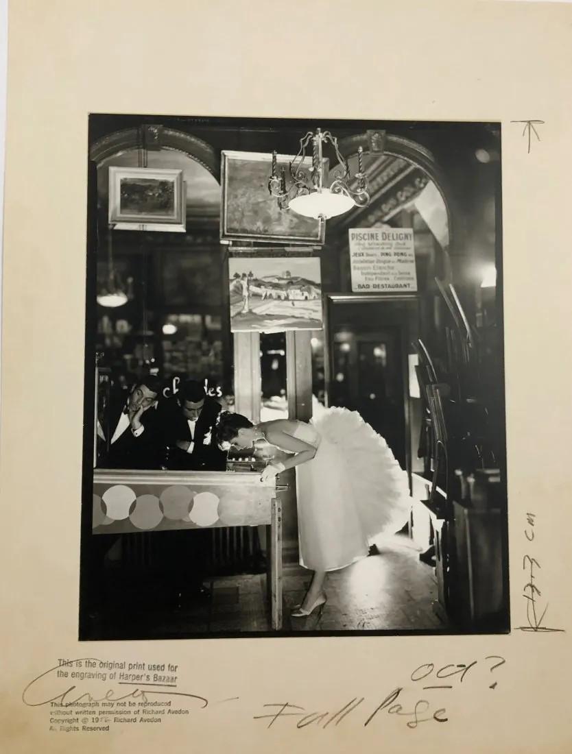 Richard Avedon "Suzy Parker, Dress by Lanvin-Castillo" Limited Quadratone (1 of 2)