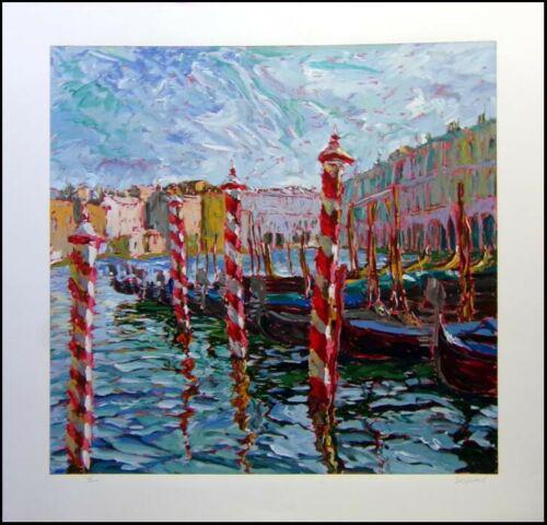 Marco Sassone - BRICOLE ROSSE is a Limited Edition, Serigraph on Paper (1 of 2)