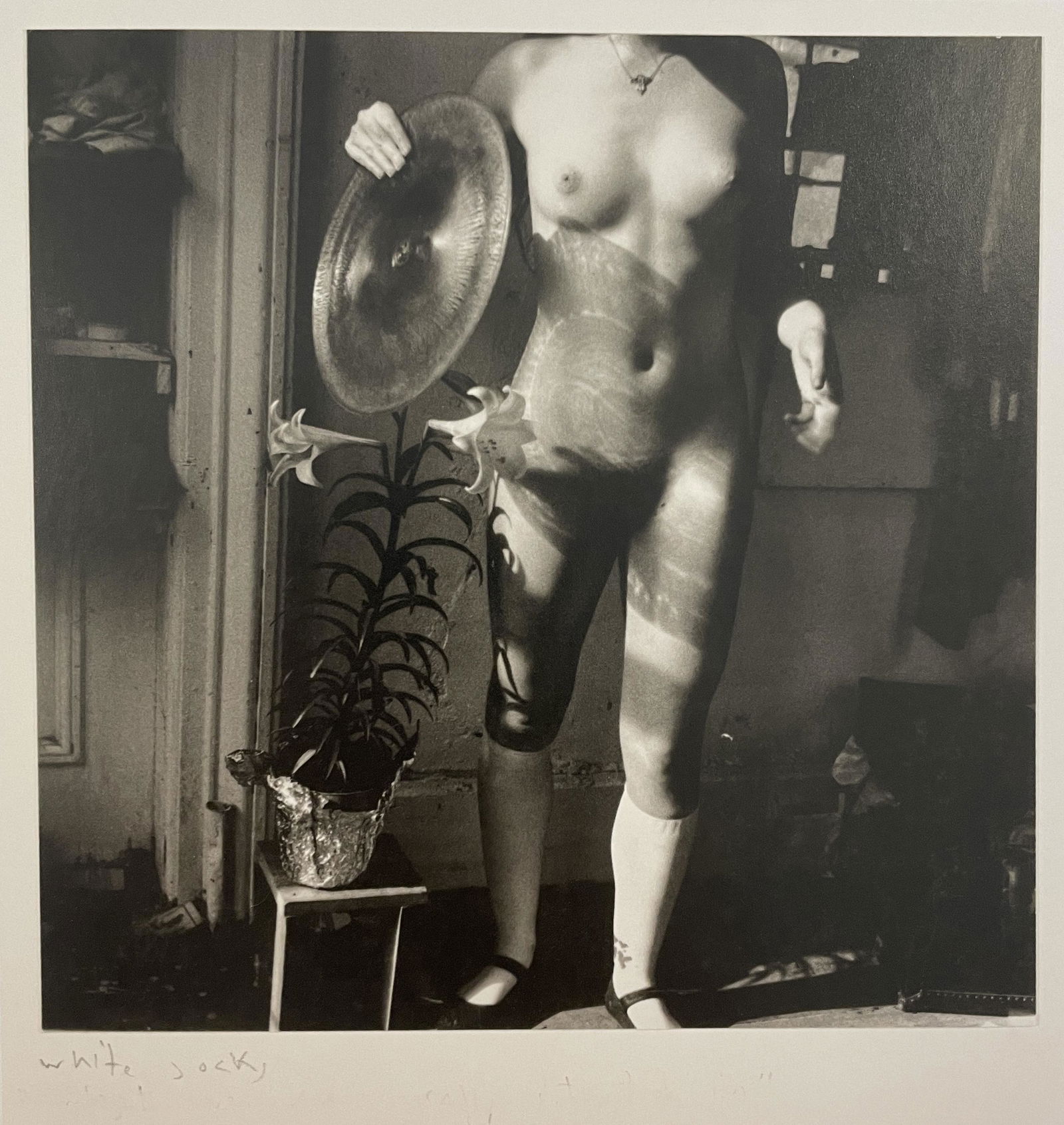Francesca Woodman - White Socks, 1976 (1 of 1)