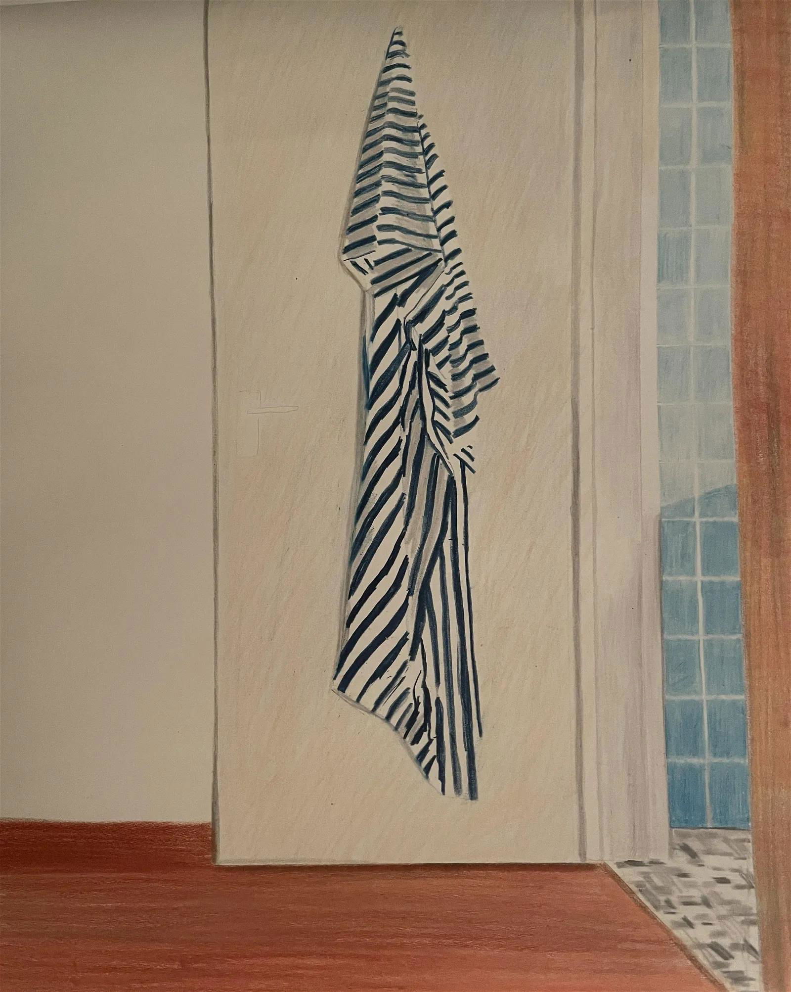 David Hockney "Park Hotel Munich, 1971" Offset Lithograph (1 of 5)