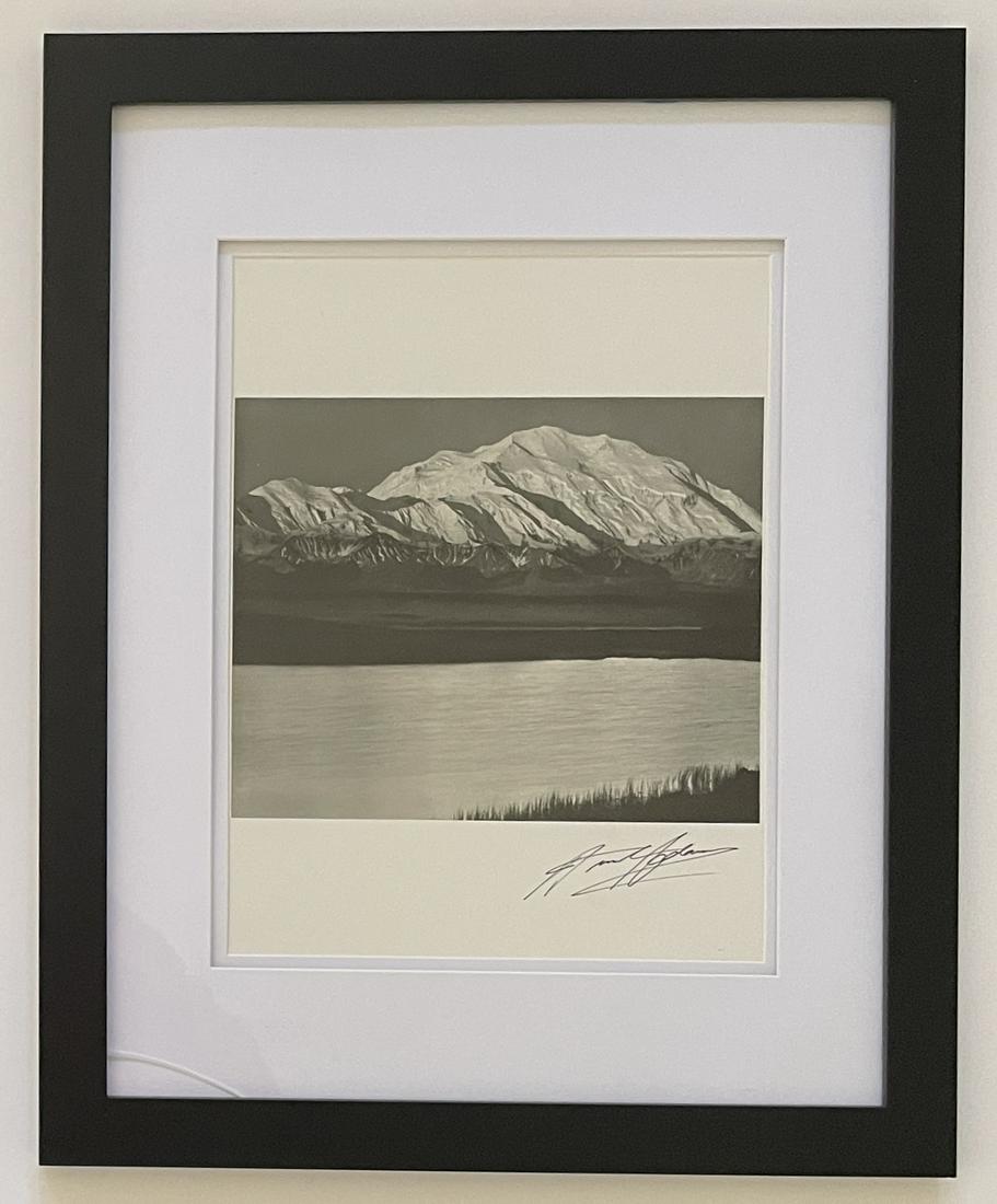 Ansel Adams Signed â€œMount McKinley, Sunrise, National Park, Alaska, 1949â (1 of 4)