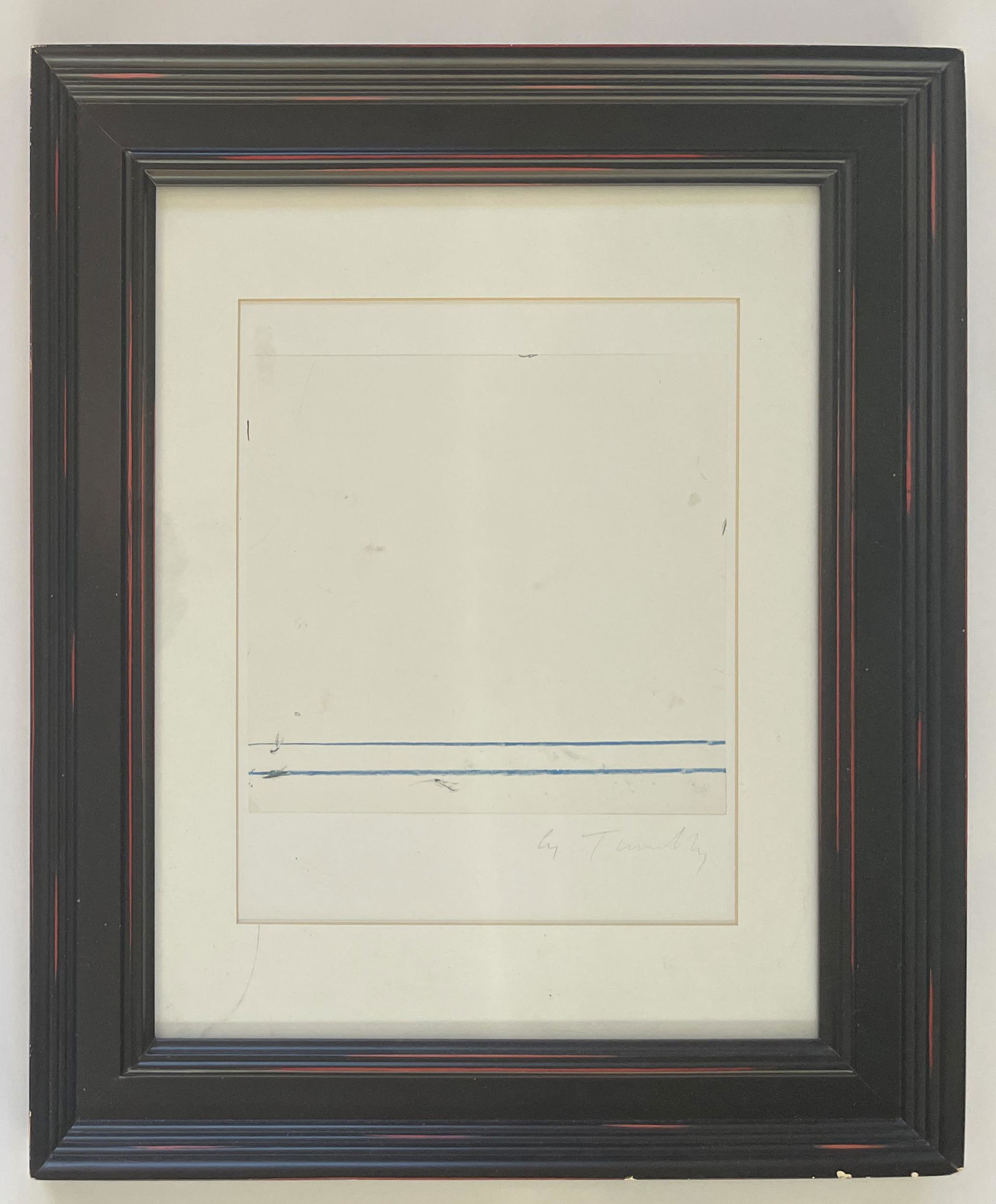 Cy Twombly Signed Offset Lithograph (1 of 6)