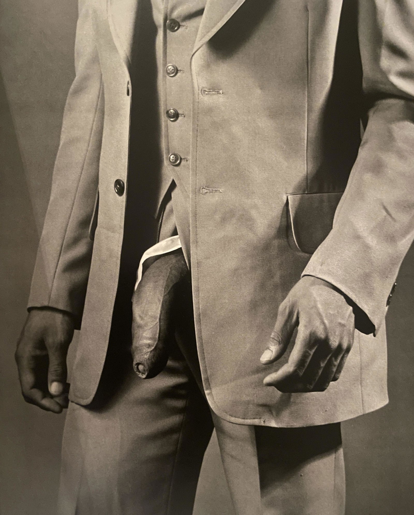 Robert Mapplethorpe â€œMan in Polyester Suit, 1980â€ Print (1 of 5)